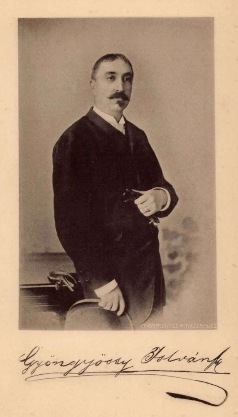Portrait of István Gyöngyössy (1849–1914) – memorial page