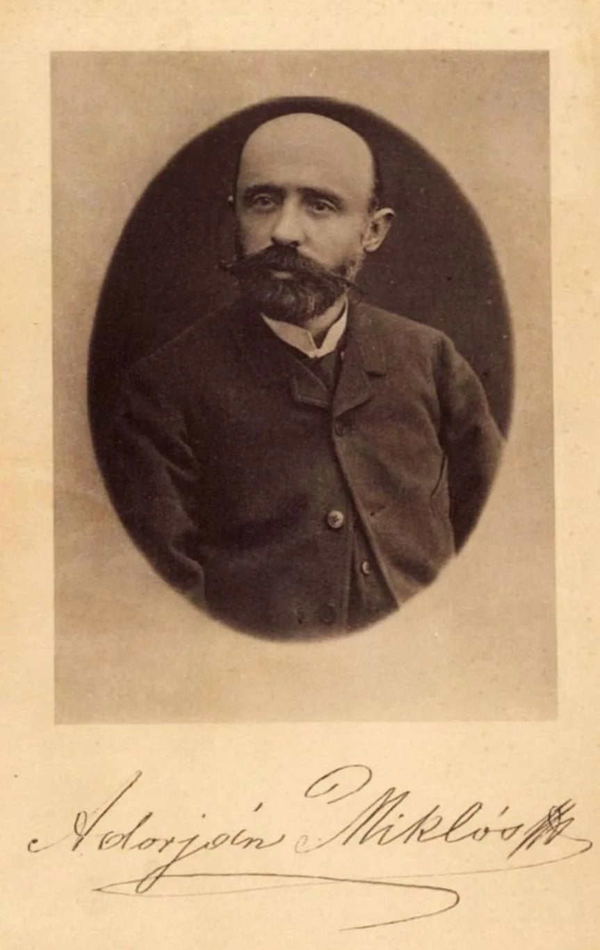 Portrait of Miklós Adorján (1842–1908) – memorial page