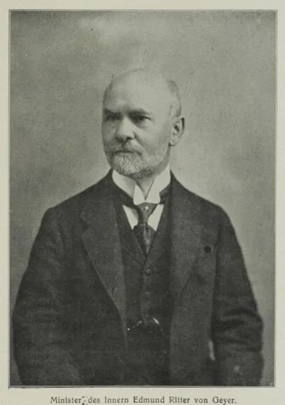Porträt von Edmund von Gayer (1860–1952) – Gedenkseite