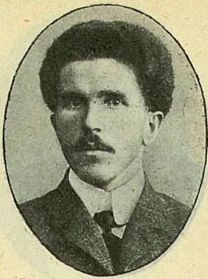 Portrait of Tschola Lomtatidse (1879–1915) – memorial page
