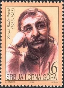 Portrait of Zoran Radmilović (1933–1985) – memorial page