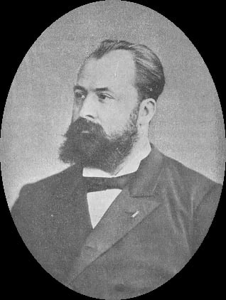 Portrait of Edouard Corroyer (1835–1904) – memorial page