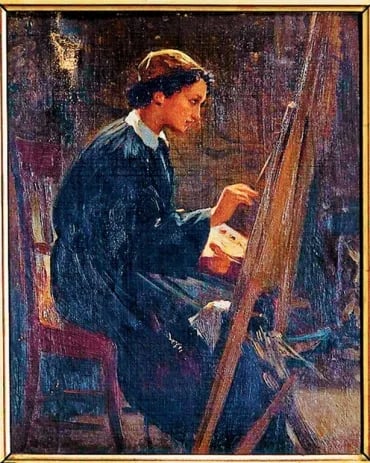 Portrait of Eléni Boukoura-Altamoura (1821–1900) – memorial page