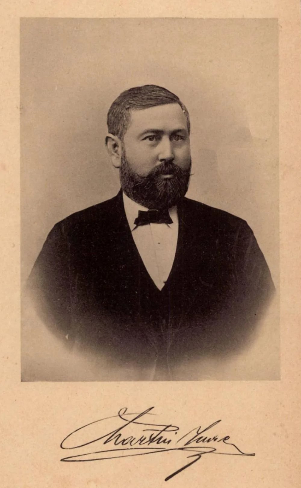 Porträt von Imre Martin (1848–1908) – Gedenkseite