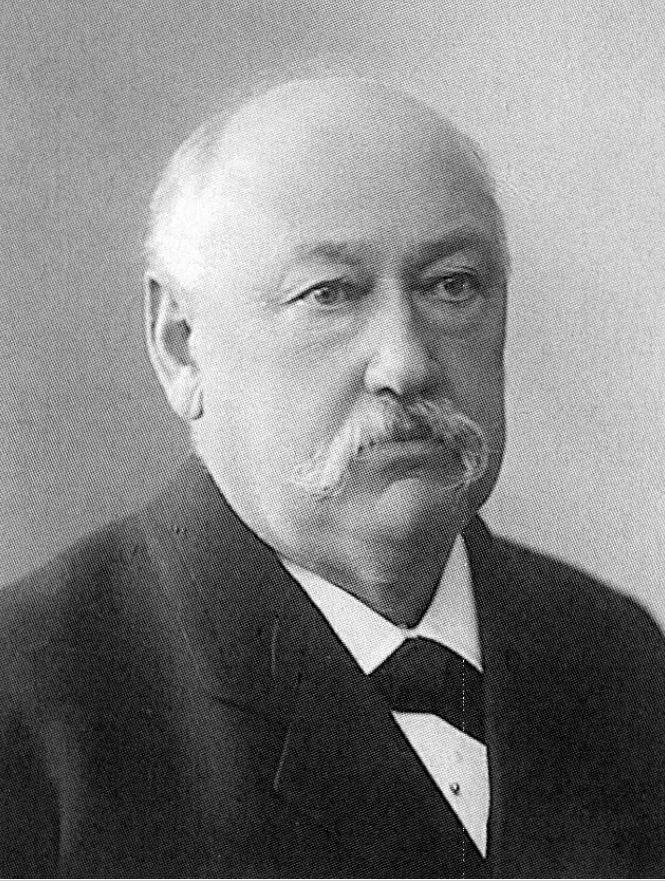 Porträt von Eduard Blumer (1848–1925) – Gedenkseite