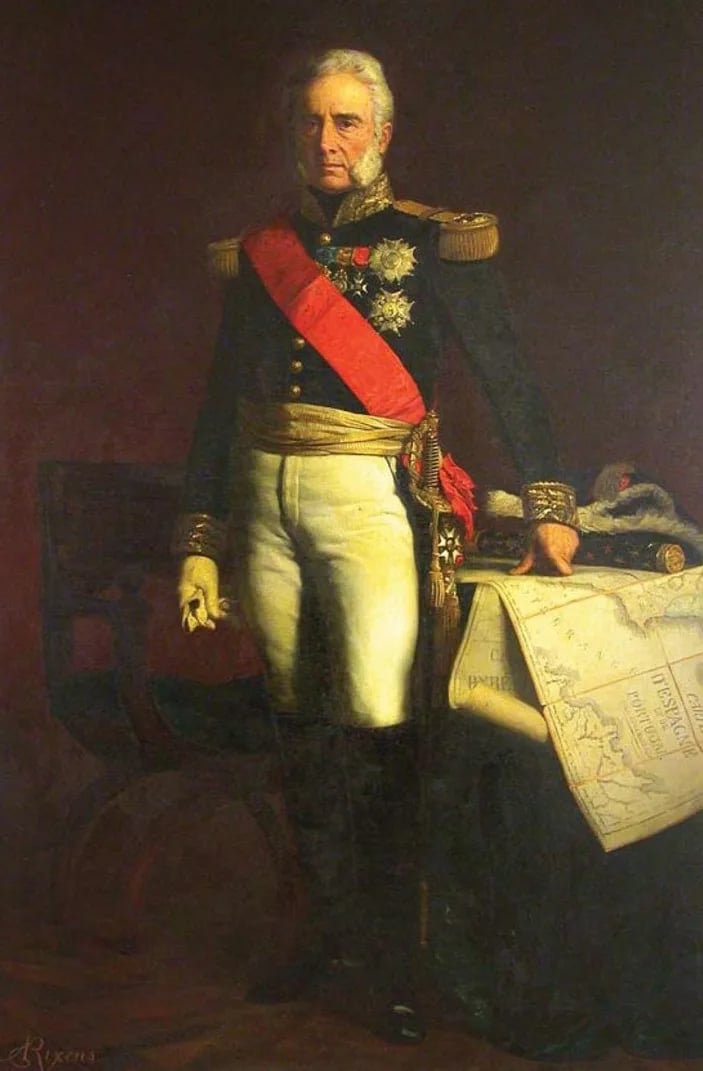 Porträt von Jean Isidore Harispe (1768–1855) – Gedenkseite