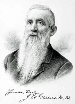 Portrait of John W. Greene (1825–1890) – memorial page