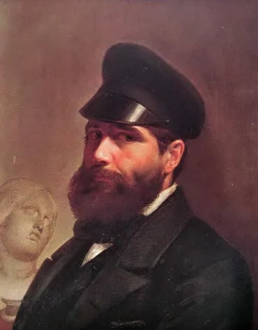 Portrait of Nicolas Kounelakis (1829–1869) – memorial page