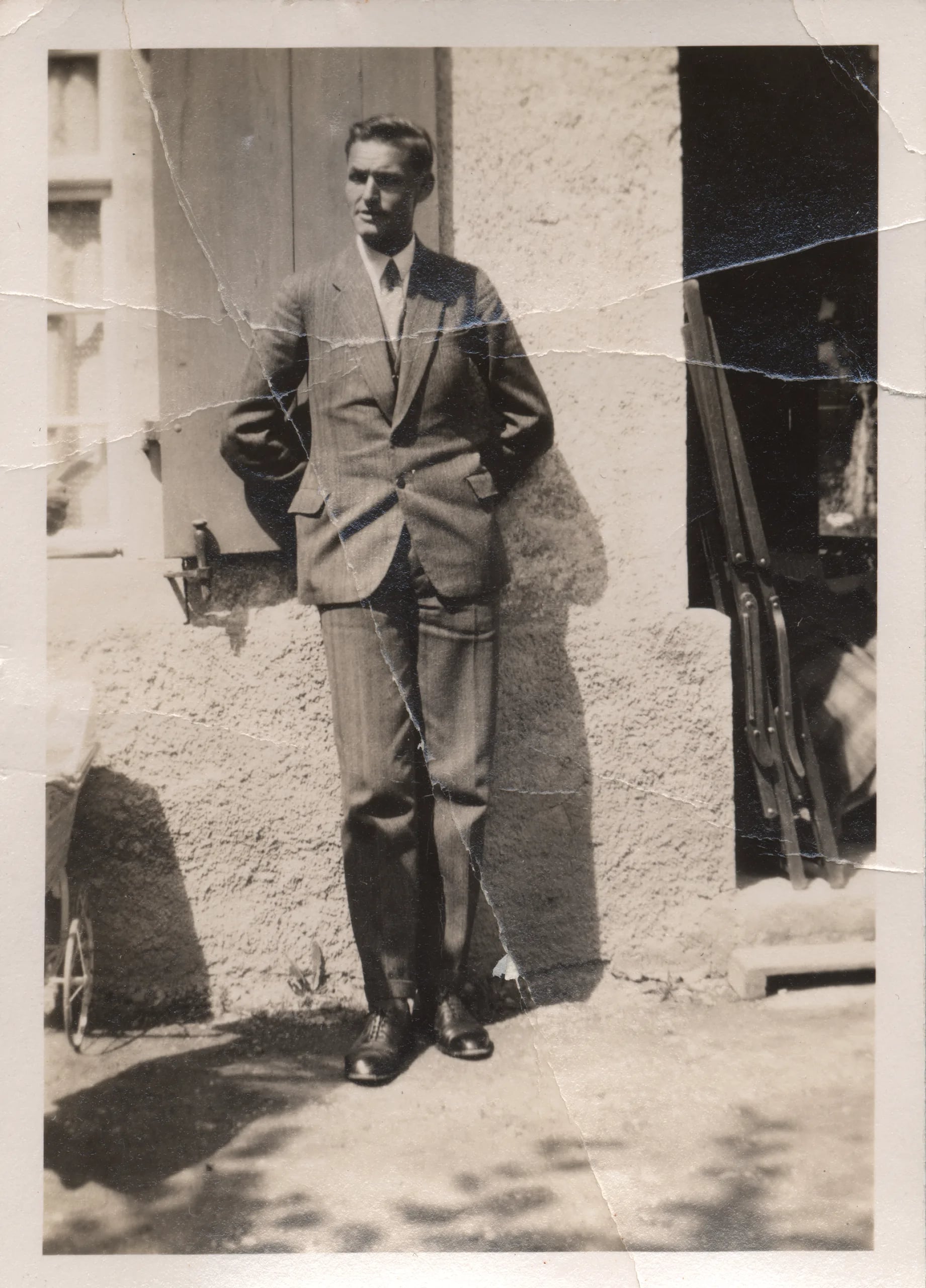 Porträt von Eduard Fueter junior (1908–1970) – Gedenkseite
