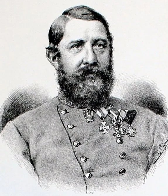 Portrait of Adolf von Catty (1823–1897) – memorial page