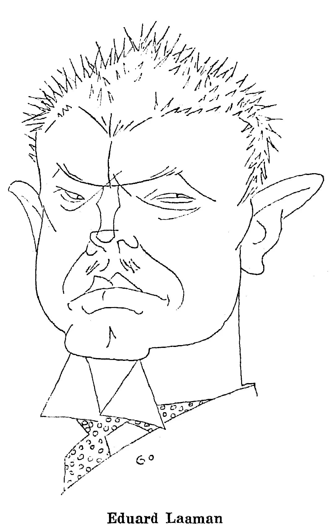 Porträt von Eduard Laaman (1888–1941) – Gedenkseite