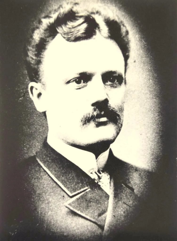 Porträt von Eduard Linse (1848–1902) – Gedenkseite