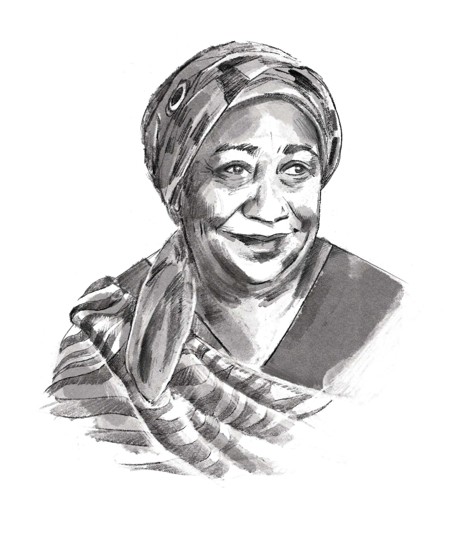 Portrait of Ina Césaire (1942–2025) – memorial page