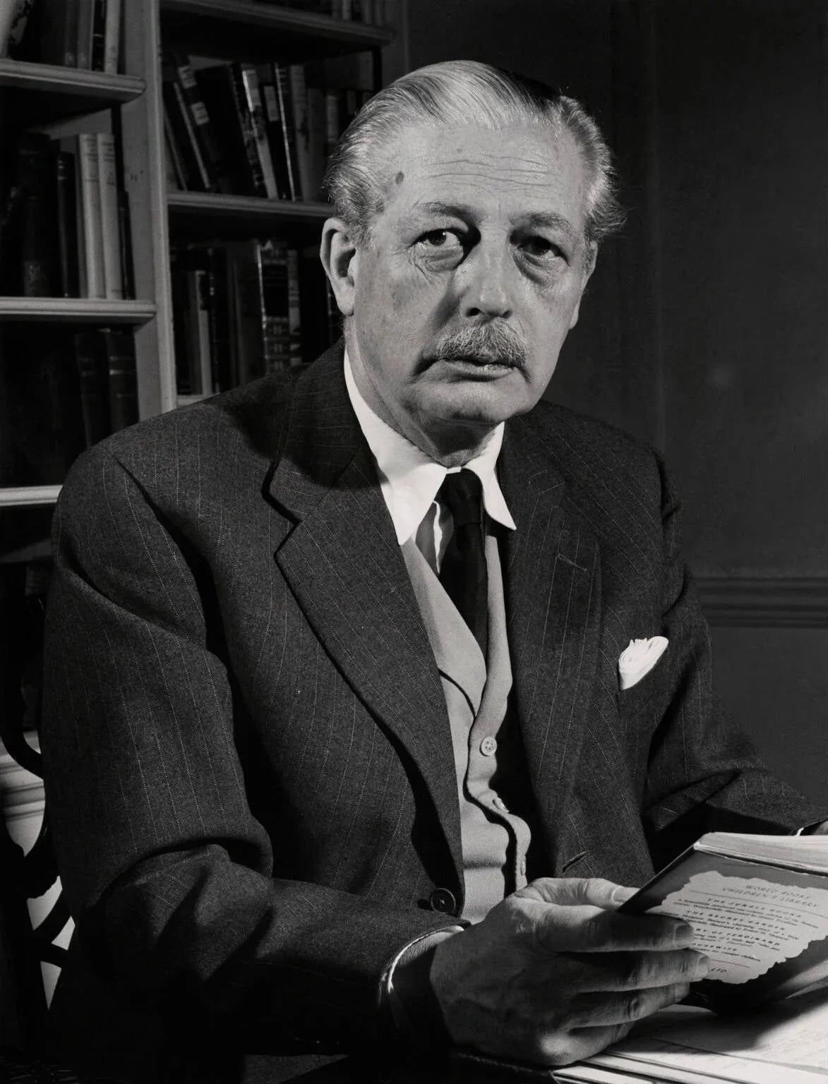 Porträt von Harold Macmillan (1894–1986) – Gedenkseite
