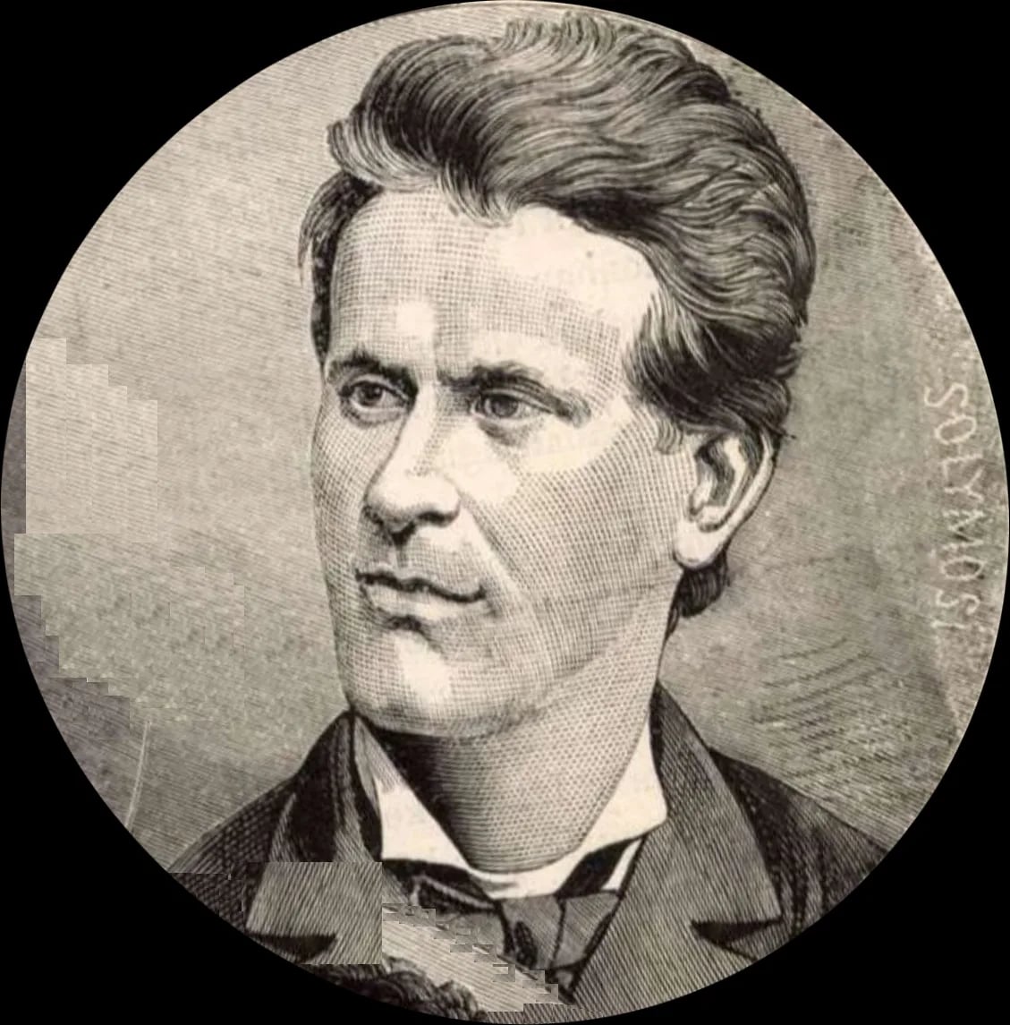 Porträt von Elek Solymosi (1847–1914) – Gedenkseite