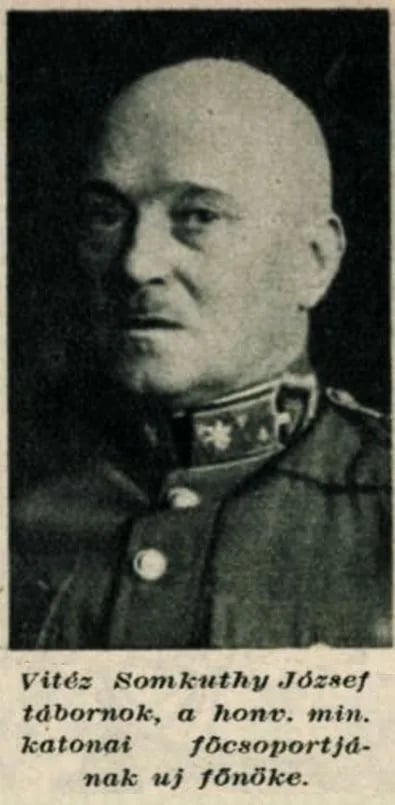 Porträt von József Somkuthy (1883–1961) – Gedenkseite
