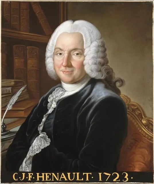 Portrait of Charles-Jean-François Hénault (1685–1770) – memorial page