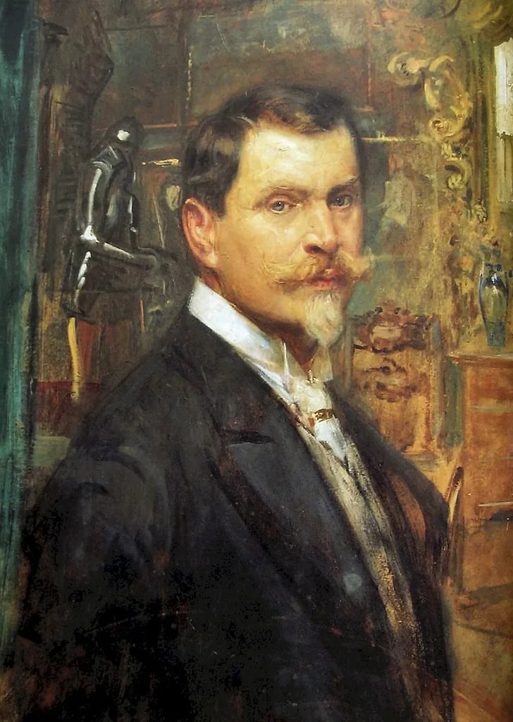 Portrait of Eduard Veith (1858–1925) – memorial page