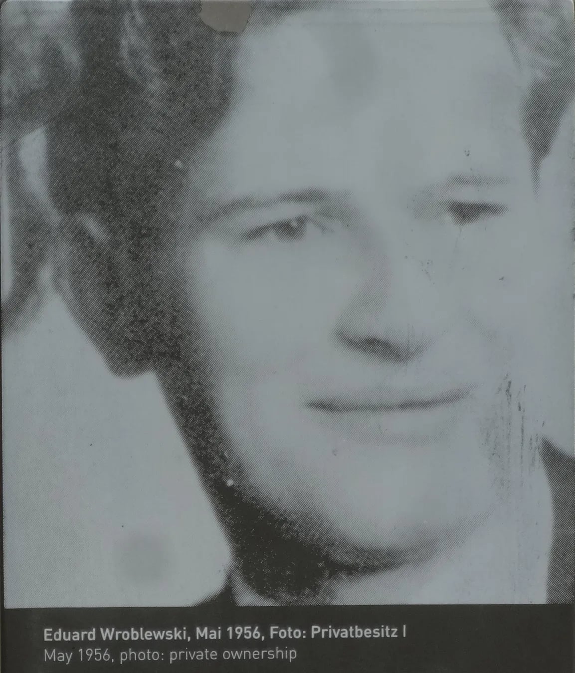 Porträt von Eduard Wroblewski (1933–1966) – Gedenkseite