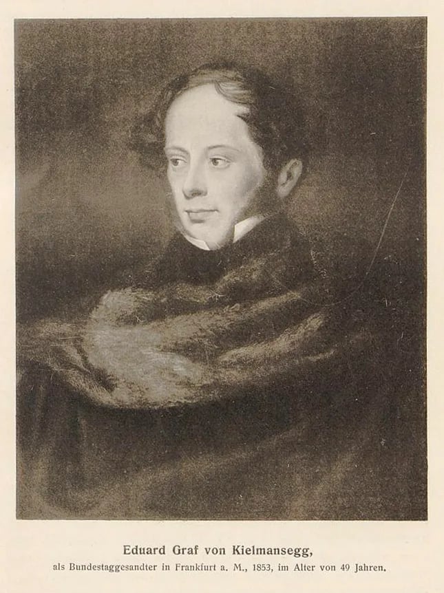 Porträt von Eduard von Kielmansegg (1804–1879) – Gedenkseite