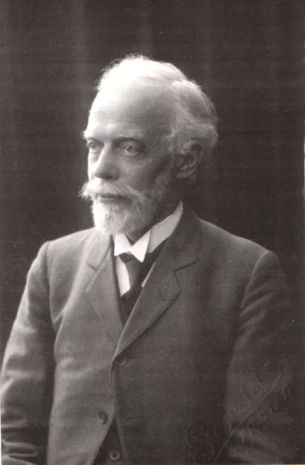 Porträt von Edvard Ellingsen (1855–1938) – Gedenkseite