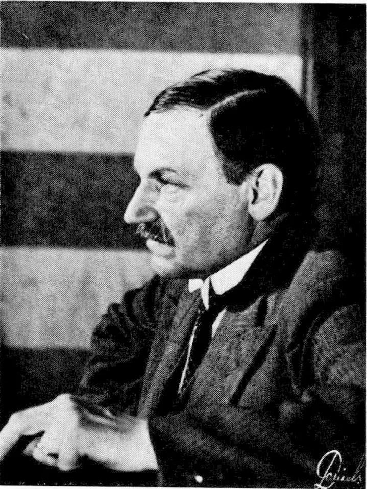 Porträt von Edvin Kallstenius (1881–1967) – Gedenkseite