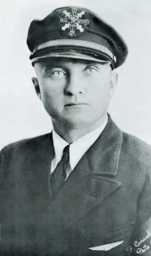 Portrait of Steponas Darius (1896–1933) – memorial page