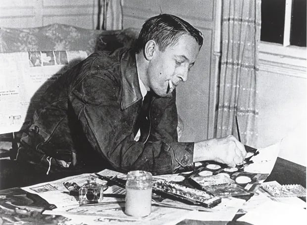 Porträt von Edward Burra (1905–1976) – Gedenkseite