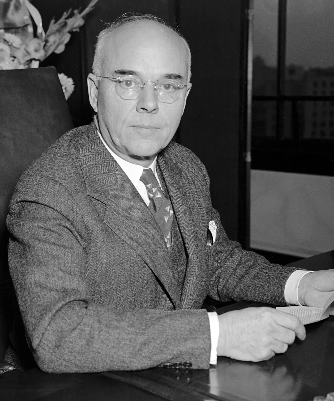 Portrait of Edward C. Eicher (1878–1944) – memorial page