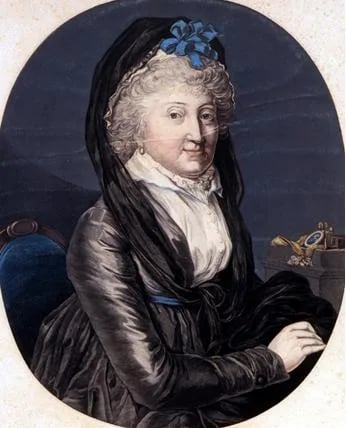 Portrait of Sophie Marie von Voß (1729–1814) – memorial page