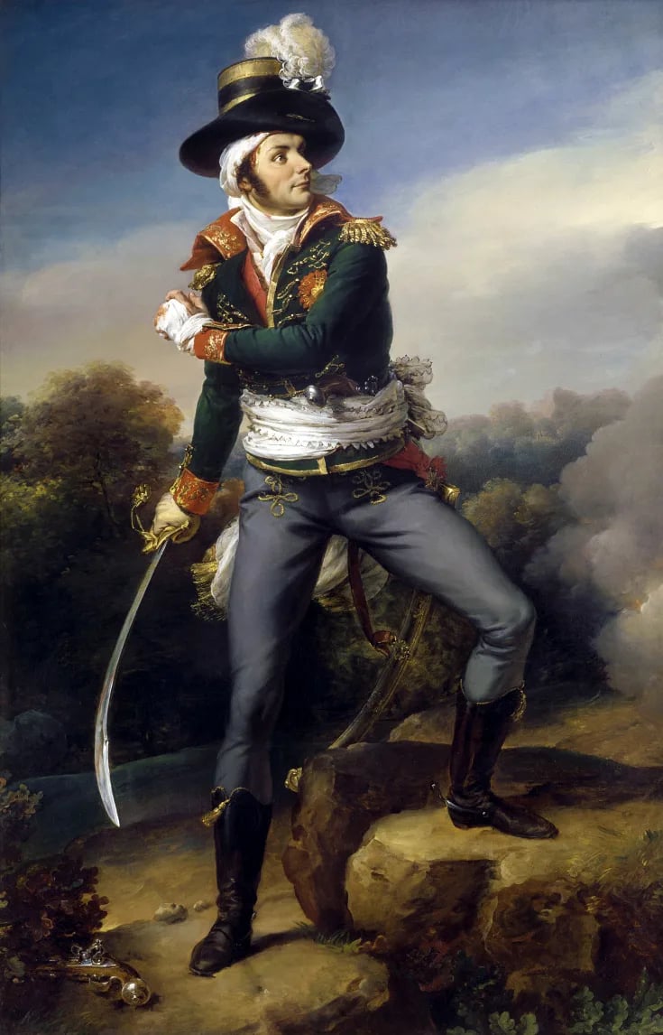 Porträt von François Athanase de Charette de la Contrie (1763–1796) – Gedenkseite