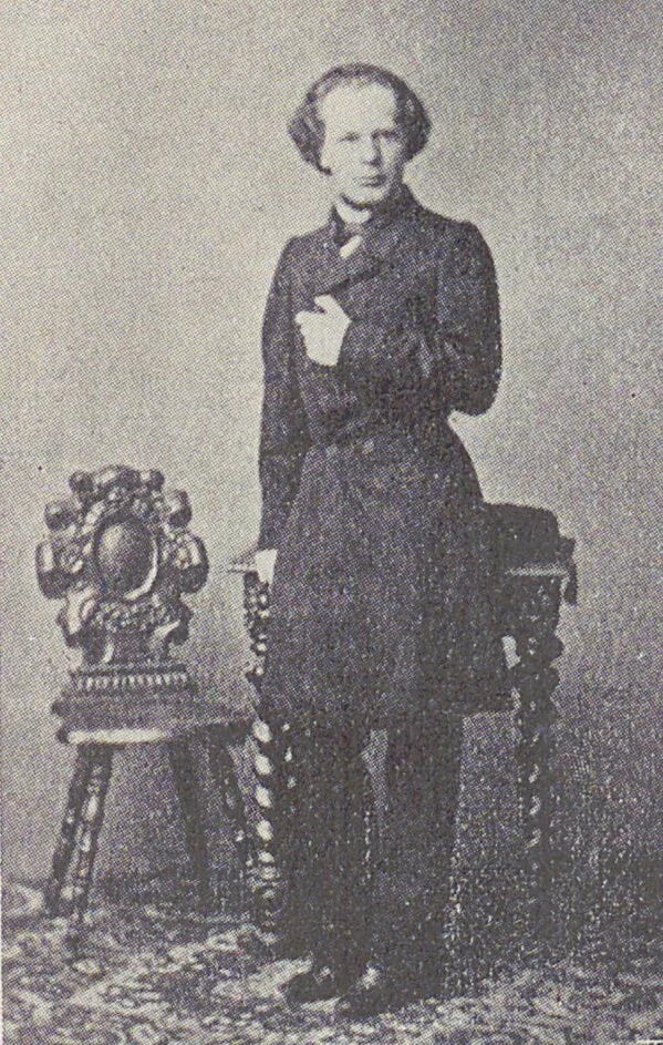 Portrait of Edward Jürgens (1824–1863) – memorial page
