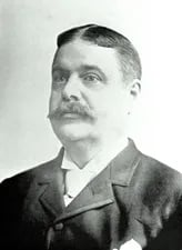 Porträt von Edward O. Wolcott (1848–1905) – Gedenkseite