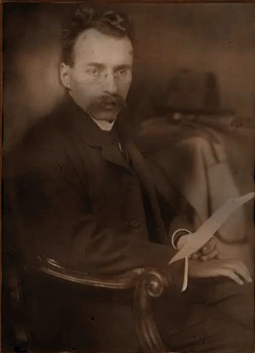 Portrait of Ervin Szabó (1877–1918) – memorial page