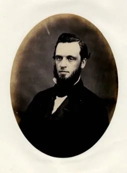 Porträt von James Monroe (1821–1898) – Gedenkseite