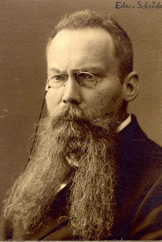 Porträt von Edward Schröder (1858–1942) – Gedenkseite