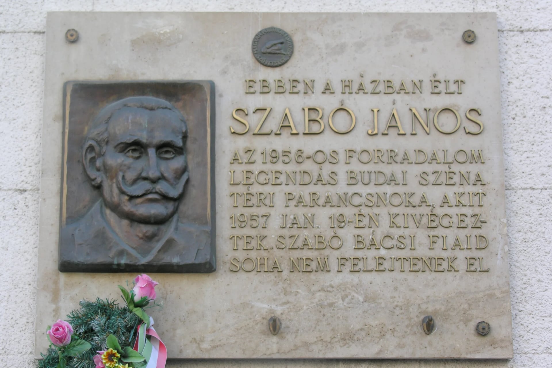 Portrait of János Szabó (1897–1957) – memorial page