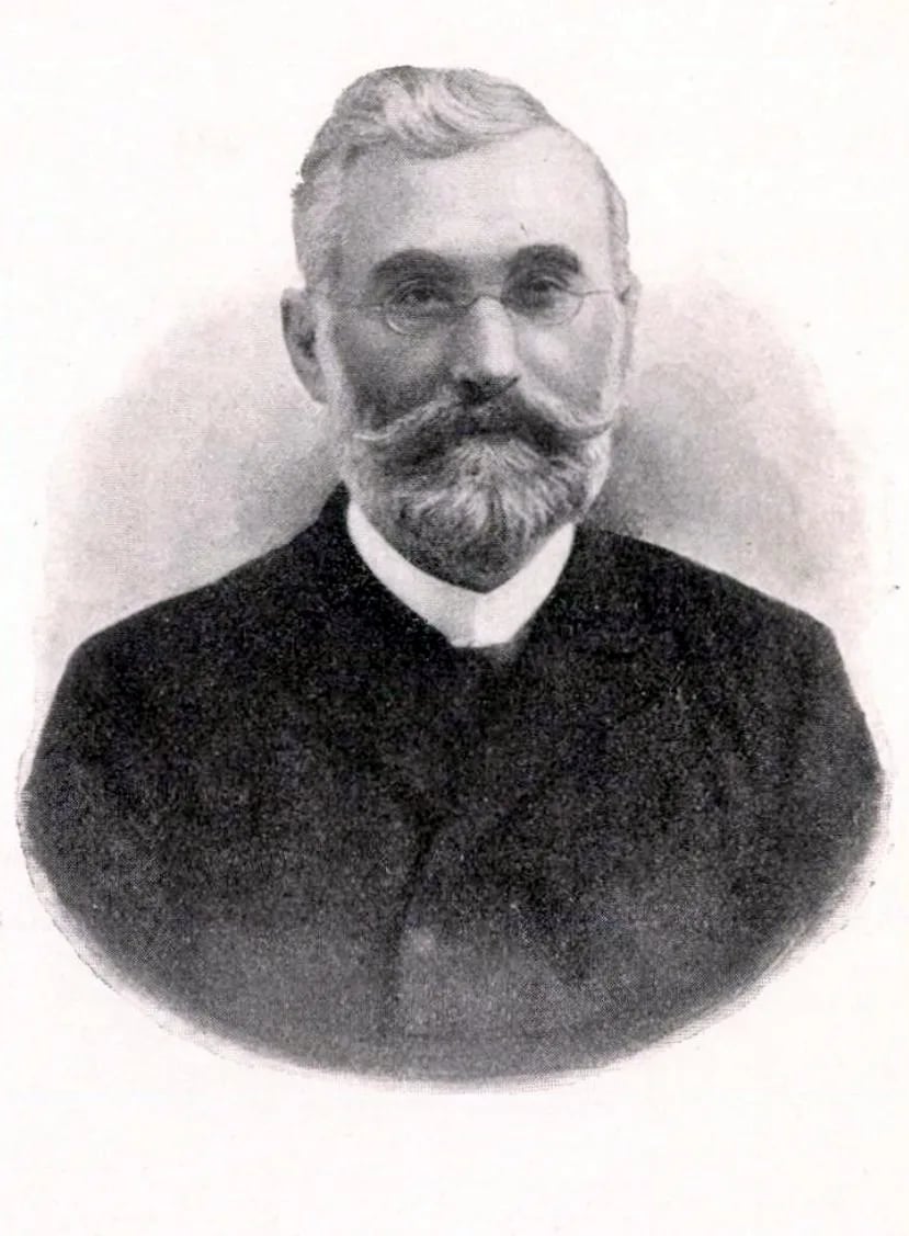 Porträt von János Szabó (1835–1902) – Gedenkseite