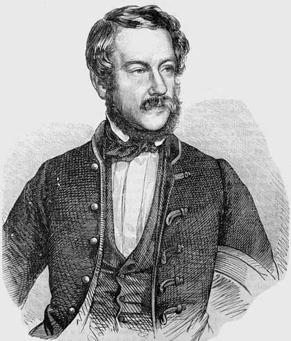 Porträt von László Szalay (1813–1864) – Gedenkseite