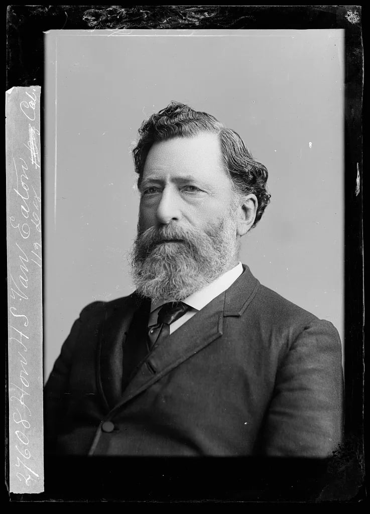 Porträt von Henry Smith Van Eaton (1826–1898) – Gedenkseite