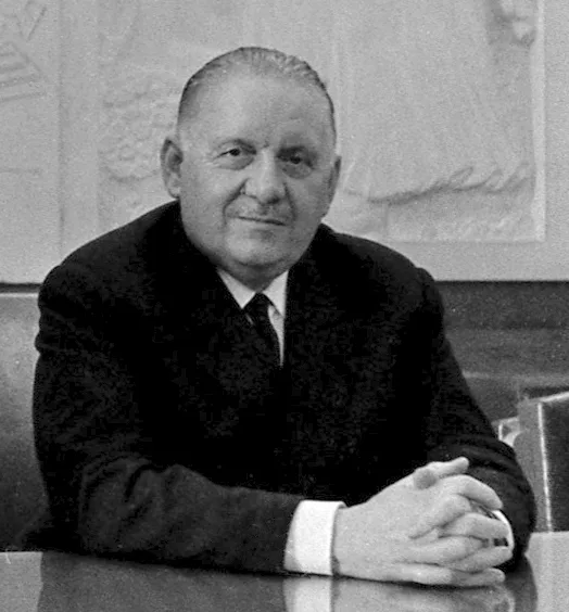 Portrait of Alain Poher (1909–1996) – memorial page