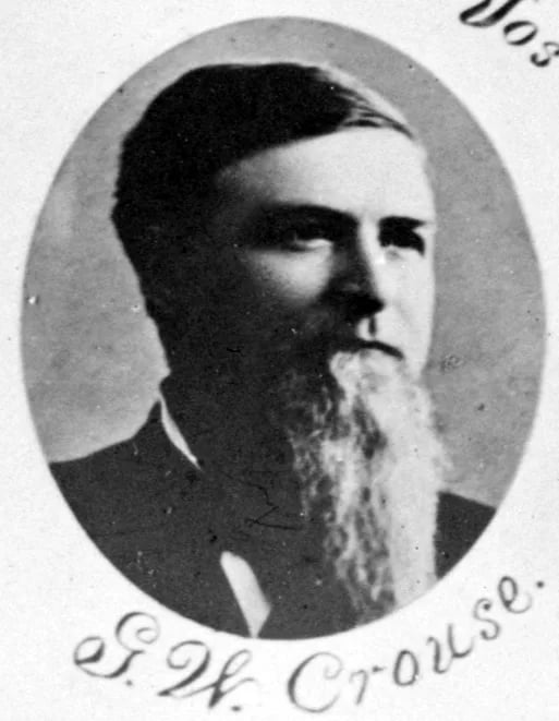 Portrait of George W. Crouse (1832–1912) – memorial page