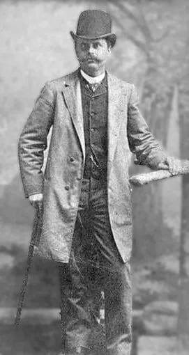 Portrait of Jim Mutrie (1851–1938) – memorial page
