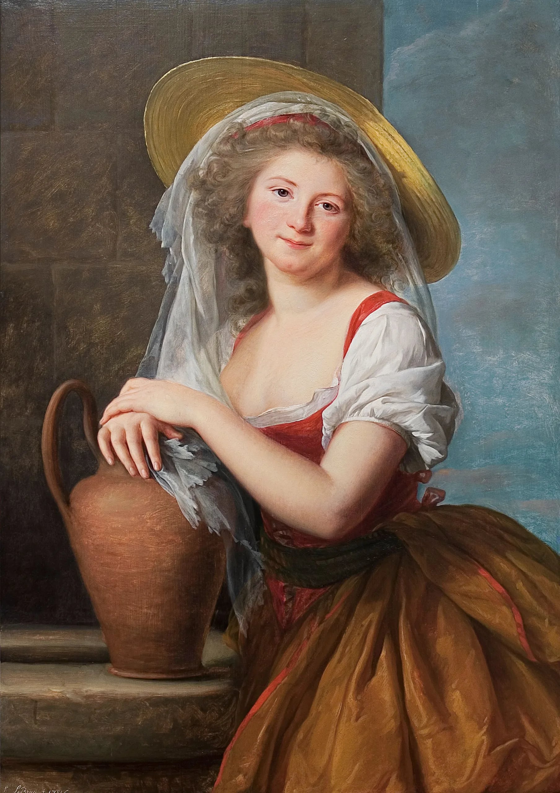 Porträt von Marguerite Baudard de Saint-James (1766–1837) – Gedenkseite