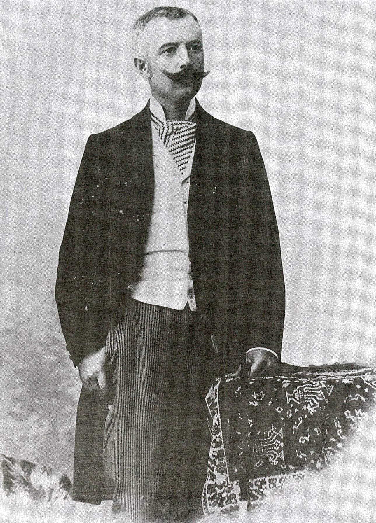 Porträt von István Szentpáli (1861–1924) – Gedenkseite