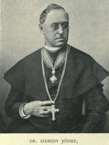 Porträt von József Szeredy (1831–1903) – Gedenkseite
