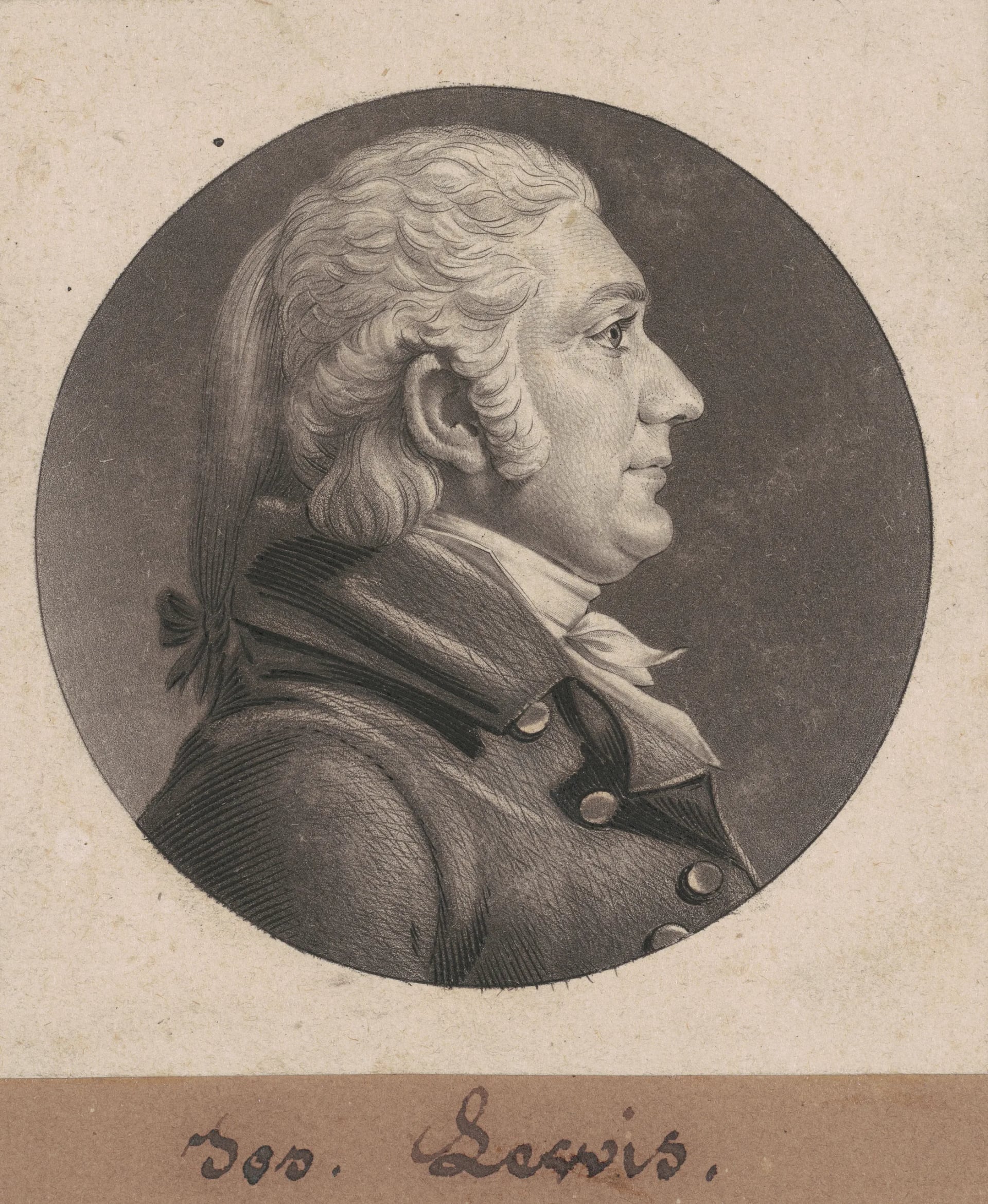Portrait of Joseph Lewis junior (1772–1834) – memorial page