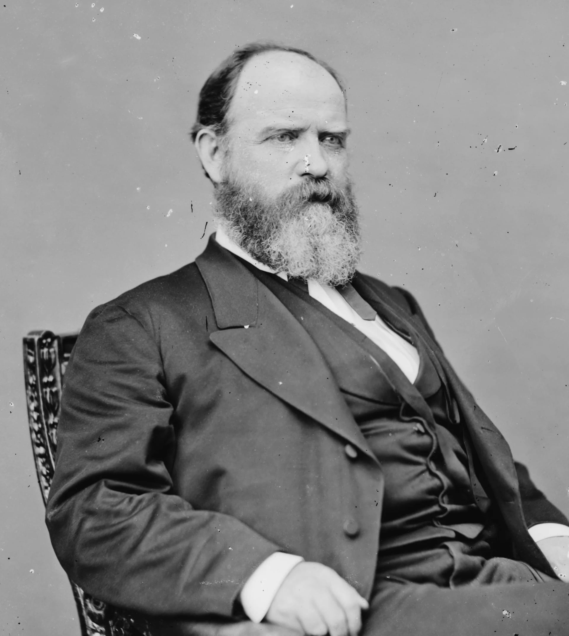 Portrait of John Angel James Creswell (1828–1891) – memorial page