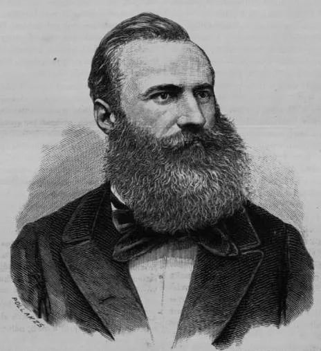 Porträt von Áron Szilády (1837–1922) – Gedenkseite
