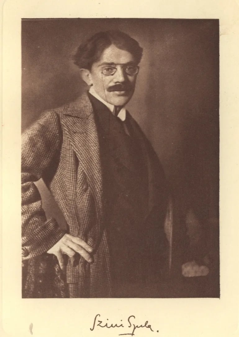 Portrait of Gyula Szini (1876–1932) – memorial page